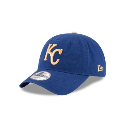 Blue Kansas City Royals Hat - New Era MLB Core Fit Alt 49FORTY Fitted Caps USA8053641